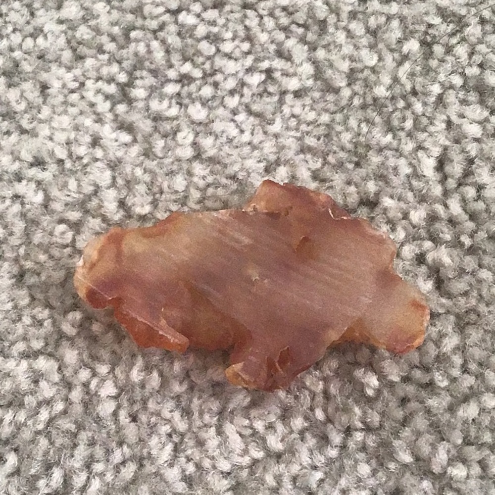Really pretty crimson crystal rock